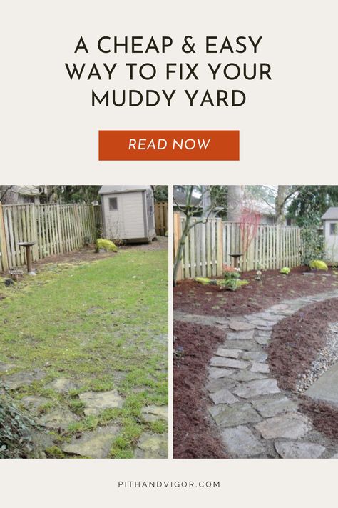 Landscaping Muddy Areas Backyards, Backyard Ideas For Dogs That Dig, Backyard Grass Alternative With Dogs, Dog Running Path In Yard, Solutions For Muddy Yards With Dogs, How To Cover Dirt In Backyard, Ideas For Muddy Areas In Yard, Cover Muddy Areas In Yard, Grassless Backyard Ideas For Dogs