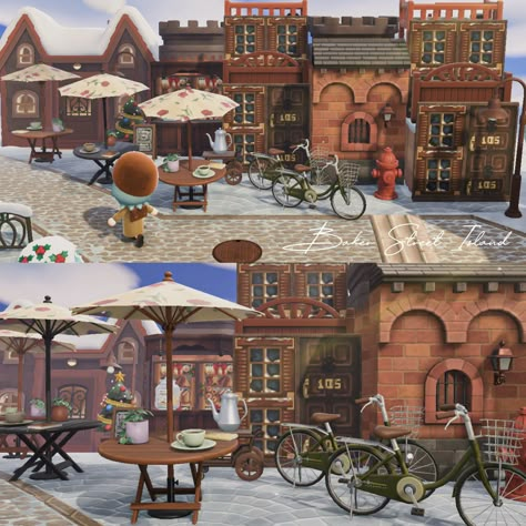 Acnh Paris, Acnh Castlecore, Acnh Town Plaza Ideas, Acnh Castle, Animale Crossing, Ac New Leaf, Animal Crossing Wild World, Island Theme, New Animal Crossing