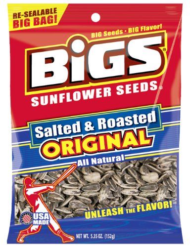 Bigs Sunflower Seeds, Roasted Sunflower Seeds, Roasted Seeds, Fresh Groceries, Seed Pack, Nuts & Seeds, Old Bay, Fire Roasted, So Delicious