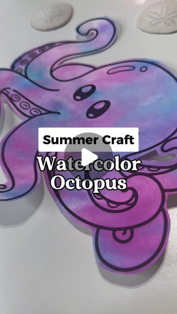 The YAYsayers✨Oz Family Adventures on Instagram: "Supplies & Directions ⤵️🐙  Day 23 of 60 in our 60 Days of Summer series!  This water color activity is one of my favorites!!   Comment SUMMER and I’ll send you our full checklist of ALL 60 activities AND our printable octopus template!!!  ☀️➡️If liked this idea and you’re looking for simple activities to help keep your kids busy this summer, follow me @emerald_outlaw so you don’t miss the rest of the series!  ✂️ Supplies  White Cardstock (Cardstock works best for this because it is thicker!) Octopus Template (🐙 comment SUMMER)  Tin foil (you can reuse it over and over!) Washable Marker @crayola  Spray bottle Water Scissors  📝 Directions   1. Draw on a piece of tin foil with washable markers. 2. Spray tin foil with water. 3. Press printed Washable Marker Art, Preschool Octopus Craft, Watercolor Octopus Tutorial, Octopus Activities For Toddlers, Octopus Template, Ocean Preschool, Octopus Craft, Watercolor Octopus, Octopus Art Print