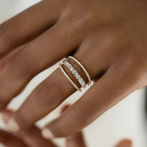 Diamond Constancy Band | Handcrafted Diamond Wedding Ring – Melanie Casey