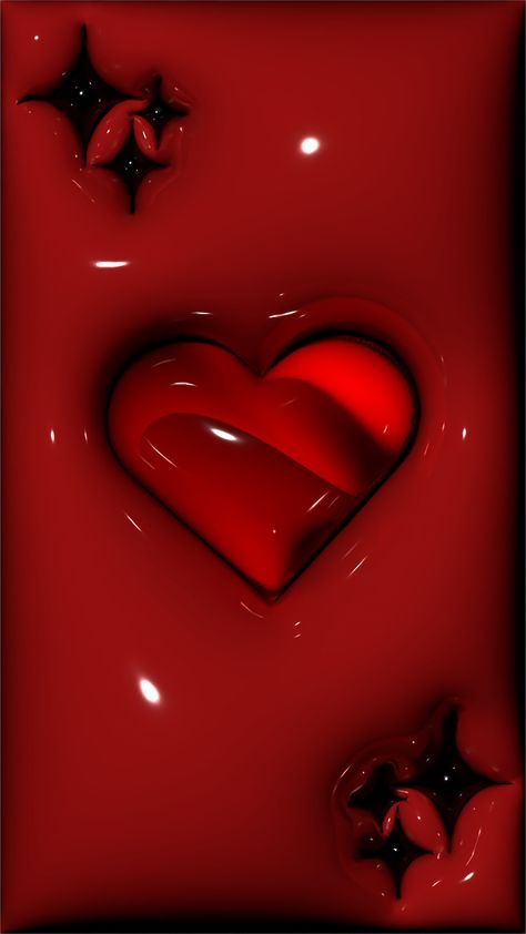 #3D #Wallpaper #3DWallpaper #firstpost #Gradient #heart #red #starts #dark Gradient Heart, 3d Wallpaper Cute, Iphone Wallpaper Texture, Heart 3d, Glitter Phone Wallpaper, Jelly Wallpaper, Iphone Wallpaper Stills, Iphone Wallpaper Classy, Bubbles Wallpaper