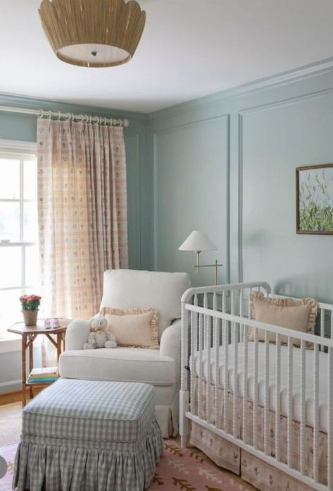 Baby Girl Nursery Inspiration - Ashley Brooke | Lifestyle Blog Nursery Corner, Stunning Nursery, Nursery Design Ideas, Nursery Inspiration Girl, Contemporary Nursery, Traditional Nursery, Dreamy Nursery, Jenny Lind, Nursery Room Design