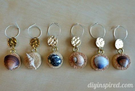 DIY Recycled Wine Cork Wine Charms Wine Charms Diy, Wine Cork Diy Projects, Cork Diy Projects, Wine Cork Diy Crafts, Wine Cork Projects, Wine Cork Diy, Wine Cork Art, Cork Jewelry, Cork Ornaments