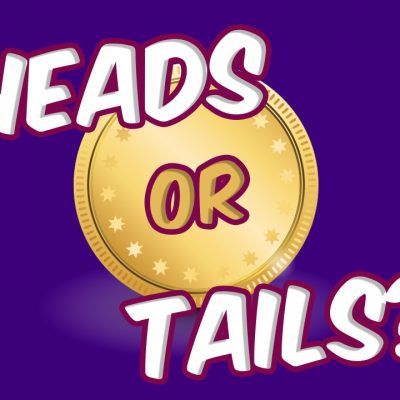 'Heads or Tails?' Group Game Heads And Tails Game, Heads Or Tails Game Fundraiser, Heads Or Tails Game, Heads Or Tails, Energy Activities, Fun Christmas Games, Holiday Party Games, Ice Breaker Games, Icebreakers