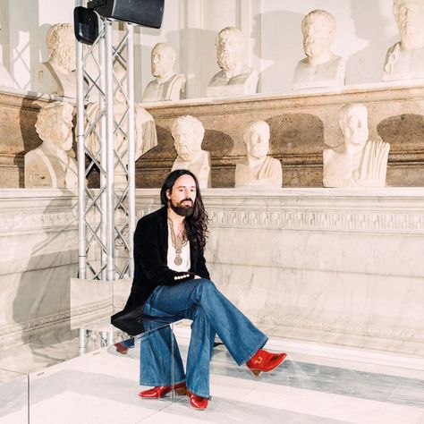 Alessandro Michele Gucci, Inspo People, Ancient Relics, Newspaper Gift, Global Citizen, Financial Times, Alessandro Michele, National Treasure, Italian Designer