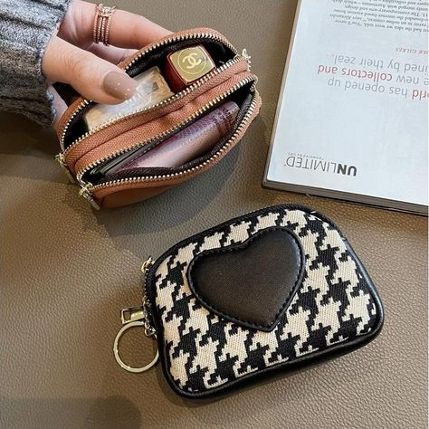 Ready to Elevate Your Style? Don’t miss out on the chance to own this exquisite piece. It’s more than just a wallet; it’s a fashion statement that offers practicality. Add it to your cart today and step into a world of elegance and functionality! Explore its benefits, tips for use, and latest trends and see product reviews on this link: https://emeralda.shop/wallets/ or contact us via email: emeraldashop222@gmail.com or contact #: 9094063852 For more Exciting Products visit our website https... Mini Coin Purse, Pink Nail Art, Key Bag, Short Wallet, Houndstooth Pattern, Change Purse, Money Bag, Waist Bags, Shop Products