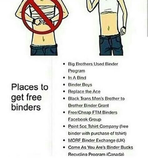 Make sure to check and make sure that these binders are safe to use! I mean, you really never know, so please be safe! Where To Get Free Binders Ftm, Binder Alternatives Chest, Chest Binder Art, I Got My Top Surgery At Claire’s, Chest Binder Tips, How To Bind Without A Binder, How To Make A Binder Trans, How To Make A Binder, Diy Binder Trans