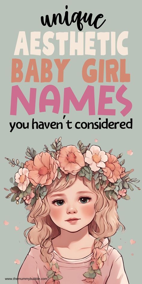 aesthetic girl names Strong Women Names, Mandy Aesthetic, Pretty Last Names, Cute Baby Aesthetic, Girls Names Unique, Aesthetic Girl Names, Unique Girls Names, Girl Names Uncommon, Rare Beautiful Names