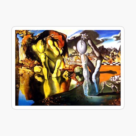 "Metamorphosis of Narcissus Salvador Dali" Poster by arthistory | Redbubble Metamorphosis Of Narcissus, Artist Christmas, Surrealist Painting, Salvador Dali Paintings, Salvador Dali Art, Shop Painting, Dali Paintings, Teacher Art, The Metamorphosis