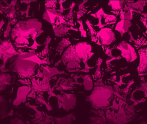 #Pink #Black #Goth #Skulls #Wallpaper Apocalyptic Core, Red Skull Wallpaper, Draculaura Core, Mall Goth Wallpaper, Pink Punk Aesthetic, Pink Cybercore, Pink Skull Wallpaper, Pink And Black Goth, Pink Grunge Aesthetic