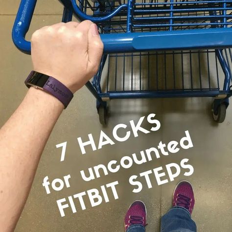 Here are 7 simple hacks from LalyMom for uncounted Fitbit steps when pushing a stroller, cart, and more. This post contains how to get a Fitbit to count your steps any time your arm is still but your legs are still moving. Grab this post and make sure you don't waste another step! #fitness #fitbit #steps #fitnesshacks #fitmom Fitbit Hacks, Fitbit Bands, Workout Motivation Women, Help Losing Weight, Fitbit Charge, Fitness Photography, Keeping Healthy, Group Fitness, Fitness Activities