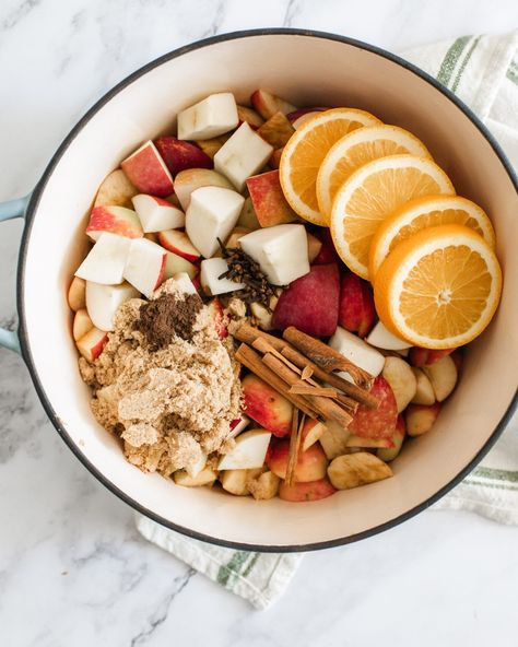 Kinda loving the taste of these early crisp fall days. 🍂 I’ll be soaking it in before the warmer weather this week by putting on our second batch of homemade apple cider! 🍎 Here’s how you can make it too! **Homemade Dutch Oven Apple Cider** Ingredients: - 3 lbs apples - 1 orange (sliced) - 1 tsp cloves - 4 cinnamon sticks - 1 tsp allspice - 2 quarts water (8 cups) - ½ cup brown sugar (optional) **Instructions:** 1. Cut apples into quarters and slice the orange. Place in a Dutch oven wit... Apple Cider Ingredients, Simmer Pots, Homemade Apple Cider, Farmhouse Garden, Homemade Apple, Canning And Preserving, Fall Days, Orange Slices, Dutch Oven