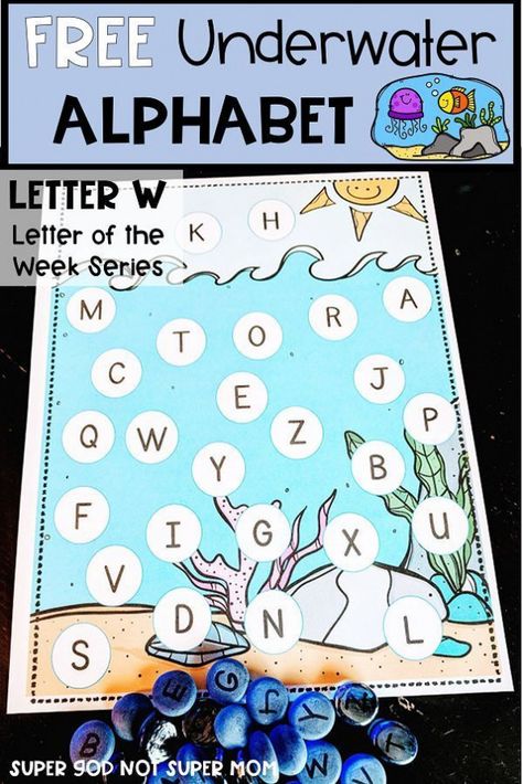 Get your toddler or preschool student ready for kindergarten with this fun hands on alphabet activity!  No more worksheets with this FREE letter recognition activity!  Click through and grab your printable and more today! #preschool #letterrecognition #letteroftheweek #preschool #preschool #writing Nannying Activities, Turtle Classroom, Ocean Activities Preschool, Ready For Kindergarten, Ocean Theme Preschool, Alphabet Activity, Letter Recognition Activities, Ocean Unit, Preschool Alphabet