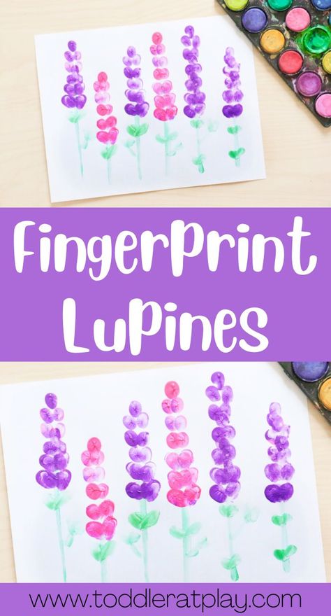 Daycare Flower Crafts, Finger Painting For Infants, Flower Crafts For Kids Toddlers, Spring Finger Painting For Kids, Finger Print Flowers Mothers Day, Flower Art Infants, Finger Print Flowers Preschool, Thumbprint Mothers Day Craft, Toddler Flower Art