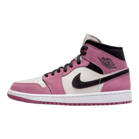 Jordan Mid, Air Jordans Women, Jordan Model, Air Jordan 1 Mid Se, Nike Air Jordan 1 Mid, Womens Air Jordans, Jordans Women, Womens Jordans, Nike Air Jordan 1