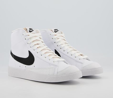 White Nike Shoes High Tops, Nike Shoes High Tops, White Nike Shoes, Nike High Tops, Nike Blazer Mid 77, Nike Blazer Mid, Nike Blazers Mid, Holly Hobbie, Blazer Mid