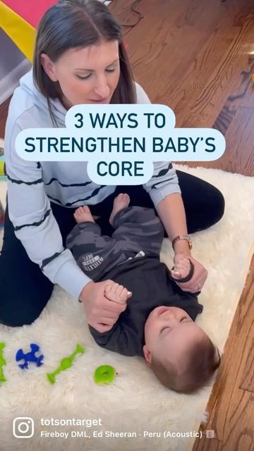 5 Month Old Milestones, 7 Month Old Baby Activities, 3 Month Old Milestones, Six Month Old Baby, Pediatric Pt, 5 Month Old Baby, 7 Month Old Baby, Core Strengthening Exercises, 3 Month Old Baby