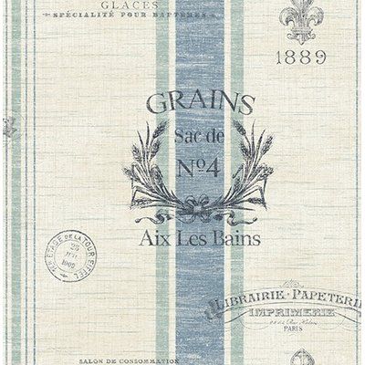 Ophelia & Co. Cheverny Hopsack 33' L x 20.5? W Texture Wallpaper Roll Color: French Country Wallpaper, Transitional Wallpaper, Tin Tiles, Texture Wallpaper, Decoupage Vintage, White Cottage, Wallpaper Calculator, Striped Wallpaper, Gold Wallpaper