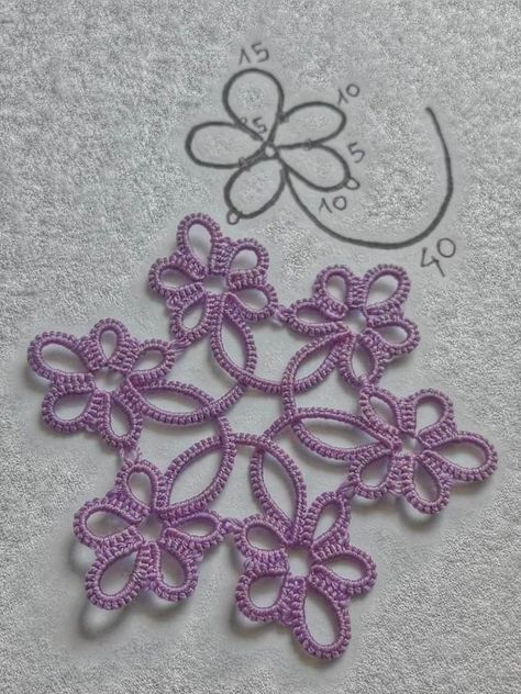 Corak Krusye, Needle Tatting Tutorial, Jewelry Tutorials Free, Tatting Patterns Free, Tatting Necklace, Detail Couture, Needle Tatting Patterns, Shuttle Tatting Patterns, Tatting Earrings