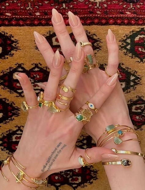 Dope Jewelry Accessories, Jewelry Accessories Ideas, Nail Jewelry, Dope Jewelry, Spring Jewelry, Classy Jewelry, Jewelry Lookbook, Funky Jewelry, Stacked Jewelry