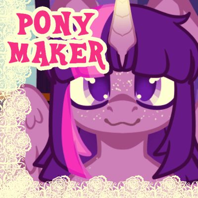 Build Your Own Character, Pretty Mlp Characters, Mlp Gore Fanart, Mlp Oc Creator, Character Making Websites, Things To Shop For, Sally Face Oc Maker, How To Draw A Pony, Little Guy Maker