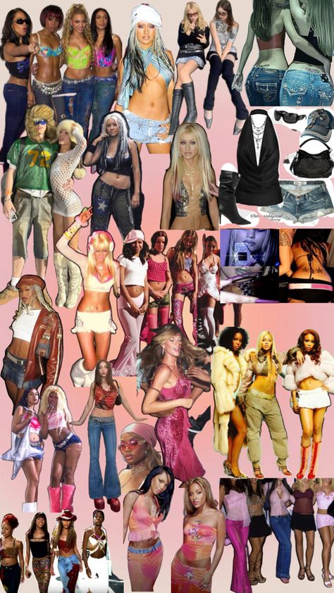 2000 Theme Party Outfits, 2000 Birthday Party Theme, 2000s Aesthetic Party, 2000s Party Aesthetic, Y2k Theme Party Outfit, 2000s Themed Party Outfit, 2000s Party Outfits, 2000s Fashion Outfits Party, Y2k Birthday Party