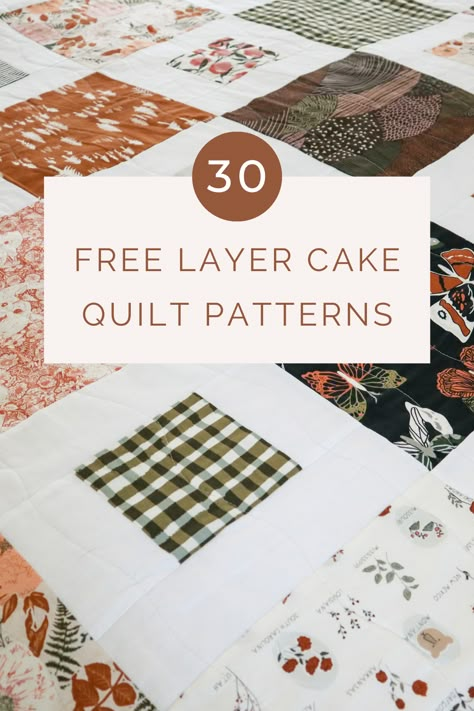 Basic Block Quilt Pattern, Easy First Quilt Pattern, 9 Inch Square Block Quilt Patterns, Quilts With 10” Squares, Layer Cake Custard Quilt Pattern, Free Quilt Patterns Using 10 Inch Squares, Basic Quilt Patterns Simple Squares, Free Easy Quilt Patterns Printables, Layer Quilt Patterns