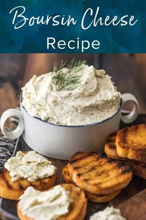 Boursin Cheese Recipe, Homemade Boursin Cheese Recipe, Homemade Boursin Cheese, Homemade Boursin, Boursin Cheese Recipes, Cheese Recipes Homemade, Cheese Spread Recipes, Cheese Making Recipes, Boursin Cheese