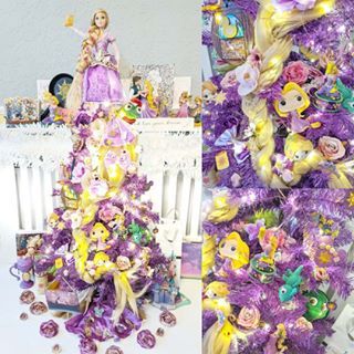 Rapunzel Christmas Tree, Rapunzel Christmas, Rapunzel Tangled, Disney Home, Disney Christmas, Rapunzel, Tangled, Christmas Tree, Holiday Decor