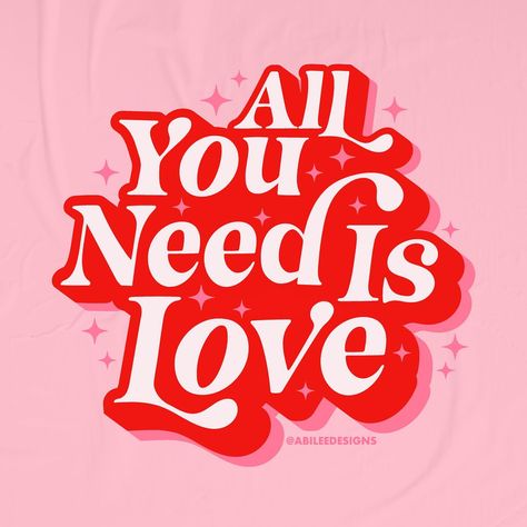 Happy Valentine’s Day you lovely lot! I hope no matter what you’re feeling the love you deserve today 💖 #allyouneedislove… | Instagram Valentine Typography Design, I Love You Typography, Valentines Day Typography, Valentine Typography, Valentines Day Sayings, Bite Mark, Love Typography, Bakery Branding, Love Park