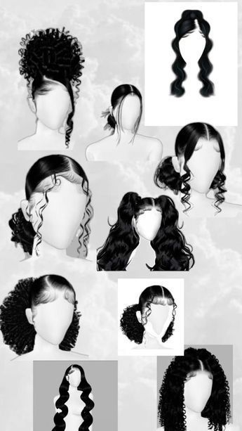 Create Pin for ad Hair Styles For Black Hair, Imvu Hairstyles, Hairstyles With Curled Hair, Create Pin, Perfect Curly Hair, Virtual Hairstyles, Bold Women, Healthy Hair Routine, Buzz Cuts