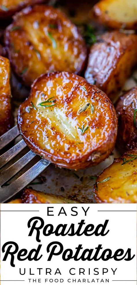 Roasted Red Potatoes And Carrots, Garlic Roasted Red Potatoes, Steamed Red Potatoes, New Red Potatoes Recipes, Microwave Red Potatoes Recipe, Boiled Red Potato Recipes Easy, Best Red Skin Potato Recipes, What To Eat With Roasted Potatoes, Thanksgiving Red Potato Recipes