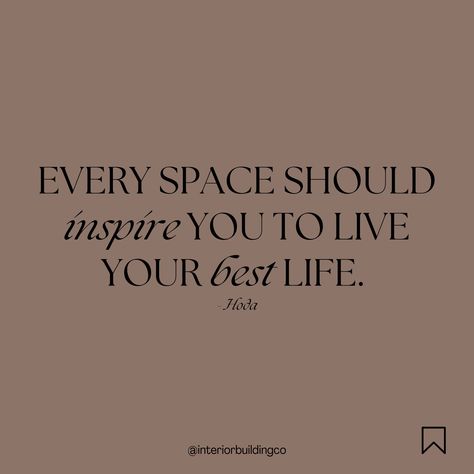 “Every space should inspire you to live your best life - Hoda” Follow me @interiorbuildingco for everything building and renovating, giving you the confidence to create your dream home!⁠ ⁠ #spacestoinspce #dreamhome #renovation #cuorse #guide #templates #dreamhome #startnow #buildingorrenovating #renovating #building #dreamlife Home Renovation Quotes, Renovation Quotes Funny, Dream House Quotes, Quotes About Building, Renovation Quotes, Space Quotes, Building Quotes, House Quotes, Instagram Quote