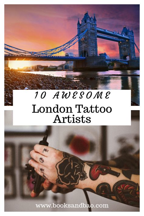 Best Tattoo Artists In The World, London Tattoo Artist, Uk Tattoo Ideas, London Inspired Tattoo, British Tattoo Ideas, London Tattoo Ideas, Tattoo Artist Quotes, Makeup Artist Tattoo, Tattoo Artist Business Cards