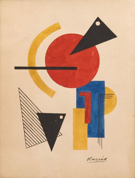 Constructivism Art, Kandinsky Art, Cubist Art, Animal Illustration Art, Geometric Shapes Art, Geometric Design Art, Bauhaus Art, Architecture Concept Drawings, Abstract Geometric Art