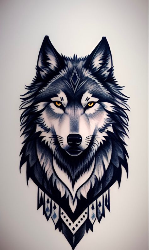 Native American Wolf Tattoo, Forest Forearm Tattoo, Wolf Tattoo Forearm, Big Cat Tattoo, Heaven Tattoos, Wolf Tattoo Sleeve, Native American Wolf, Skull Sleeve Tattoos, Japanese Dragon Tattoo