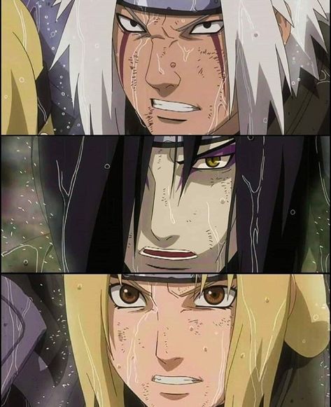 Orochimaru Jiraiya Tsunade, Naruto Legendary Sannin, Orochimaru X Tsunade, Jiraiya Tsunade Orochimaru, Tsunade Orochimaru, Hokage Tsunade, Jiraiya Sensei, Jiraiya Tsunade, Jiraiya And Tsunade