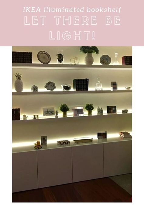 Ikea Essentials, Shelves On Side Of Kitchen Cabinet, Ikea Wall Shelves, Small Bathroom Shelves, Amazing Interiors, Ikea Floating Shelves, Glass City, Ikea Wall, Bookcase Diy