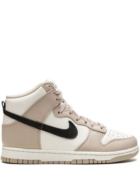 Womens Nike Dunks High, Woman Nike High Top, Hightop Nike Shoes Women, Nike Shoes High Tops Women, High Top Nike Shoes Women, Women’s Nike Dunk High Outfit, Shoes Nike High Tops, Dunk High Top Outfit, Cute Shoes High Tops