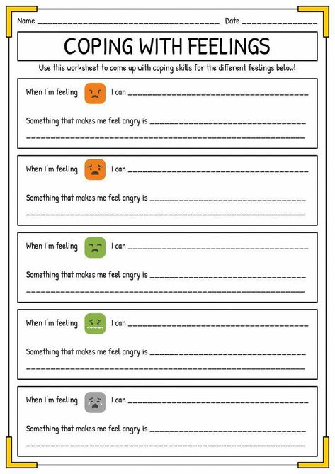 CBT Coping Skills Worksheets are valuable resources for individuals seeking practical tools to manage their emotions and improve their mental well-being. These worksheets provide a structured approach to help individuals identify and address negative thoughts and behaviors, and develop healthier coping strategies. Whether you Identify Emotions Activities, Emotion Regulation Worksheet, Regulating Emotions Activities, Emotion Regulation Activities For Kids, Emotions Worksheets For Kids, Emotional Regulation Activities For Kids, Emotional Regulation Worksheets, Coping Skills Worksheet, Emotions Worksheet