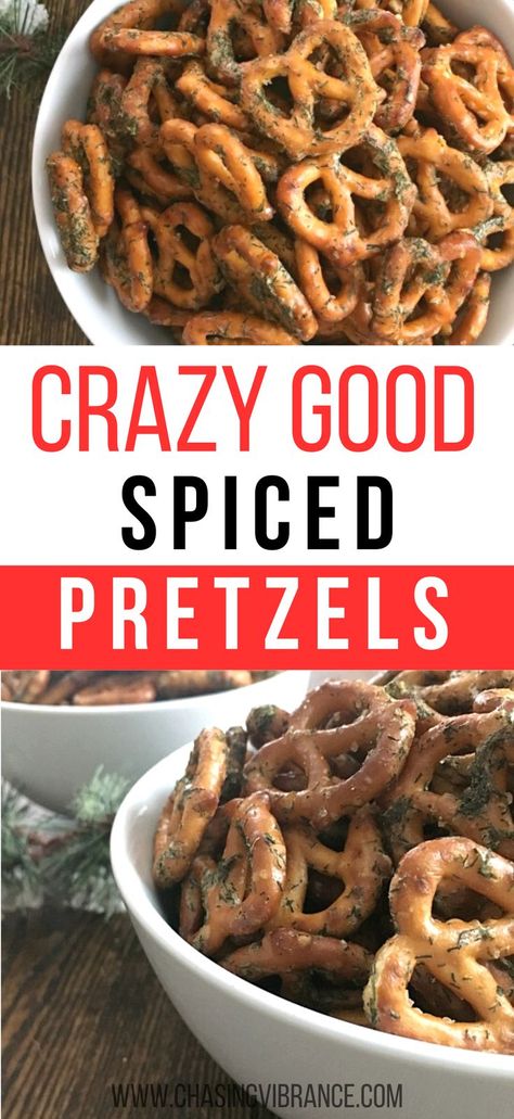 Looking for an easy snack or appetizer with a spicy twist? These spiced pretzel recipes are not only addictive but also a breeze to make. Try these spicy pretzles now! Perfect for holiday gatherings! 🌶️😋 Seasoned Pretzel Sticks Recipe, Carolina Spiced Pretzels, Spicy Pretzel Recipe, Spicy Pretzels, Spiced Pretzels, Pretzel Recipes, Pretzel Recipe, Healthy Sweet Snacks, Football Snacks