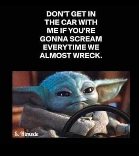 Kid Friendly Memes Funny, Grogu Quotes, Kid Friendly Memes, Gym Meme, Yoda Quotes, Yoda Wallpaper, Geek Baby, Yoda Funny, Respiratory Therapy