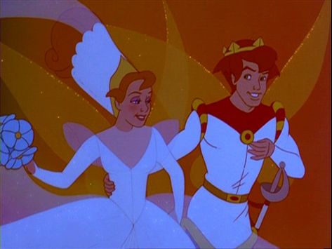 Thumbelina Cornelius Thumbelina, Thumbelina Wedding, Thumbelina Art, Little Mermaid Wedding, Old School Movies, Don Bluth, Ladies Photo, End Of The Rainbow, Childhood Movies