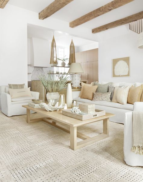 Coastal Modern, Beach House Interior, Splish Splash, Carpet Tiles, Living Room Inspo, Coastal Home, Decor Minimalist, Livingston, Contemporary Area Rugs