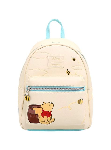 Loungefly Disney Winnie The Pooh Character Clouds Mini Backpack Lost In The Clouds, Winnie The Pooh Character, Disney Bags Backpacks, Cute Mini Backpacks, Mini Mochila, Cloud Bag, Loungefly Bag, Shower Bebe, Disney Bag