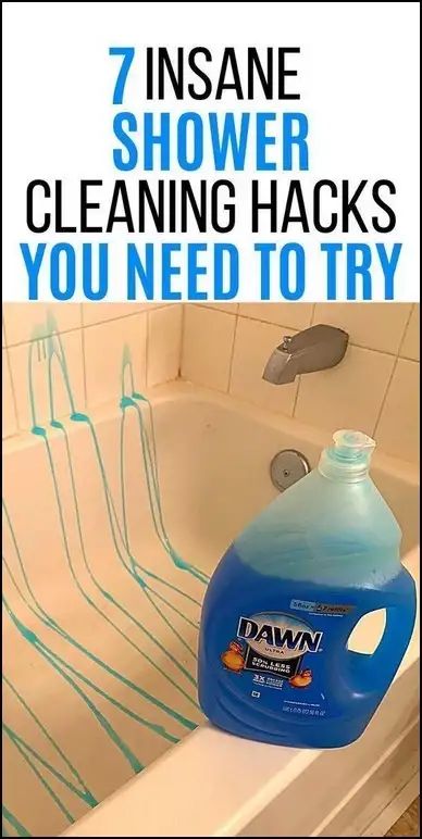 7 UNBELIEVABLE SHOWER CLEANING HACKS YOU SHOULD KNOW - Brandy Rojas - Medium Shower Cleaning Hacks, Shower Cleaning, Deep Cleaning Hacks, Amazing Showers, Easy Cleaning Hacks, Diy Cleaning Solution, Homemade Cleaning Solutions, Cleaning Stuff, Bathroom Cleaning Hacks