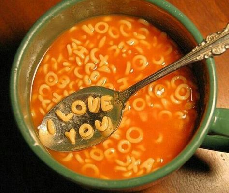 : ) Alphabet Spaghetti, Ja I Ty, Childrens Meals, Alphabet Soup, Junk Drawer, Naan, Beautiful Food, Pretty Pictures, Mocha