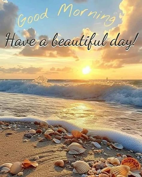 Beachy Quotes, Good Morning Honey, Good Morning Sister Quotes, Good Morning Greeting Cards, Good Morning Saturday, Morning Monday, Morning Nature, Good Morning Sunshine Quotes, Happy Morning Quotes