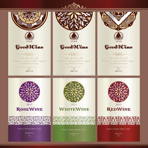 Collection of wine labels. Vector template - Collection of wine labels , #Ad, #wine, #Collection, #labels, #template, #Vector #ad Free Wine Label Template, Wine Label Collection, Wine Bottle Label Design, Wine Label Template, Business Plan Template Free, Mini Wine Bottles, Wine Label Design, Wine Bottle Labels, Wine Labels